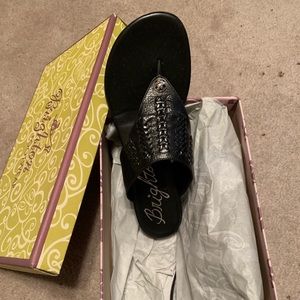 Brighton Sandals — Black